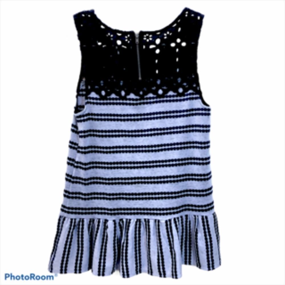 Free People Sleeveless Top with Ruffled Bottom - Picture 5 of 5